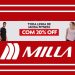 Lojas Milla de Jaru está com uma grande promoção na linha fitness