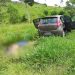 JARU – Homem é encontrado morto com tiro no peito em propriedade rural; corpo da vítima ainda foi arrastado por veículo
