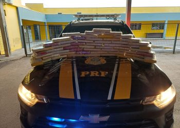 PRF em Rondônia apreende mais de 50 kg de cocaína na BR-364; veja o vídeo