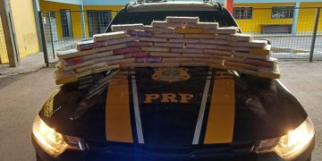 PRF em Rondônia apreende mais de 50 kg de cocaína na BR-364; veja o vídeo