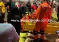 JARU – Casal em motocicleta fica ferido após colisão com carro