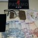 JARU – PM prende dois homens em motocicleta na BR-364 e apreende considerável quantia de droga