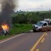 Uma pessoa morre e outra fica gravemente ferida em acidente na tarde deste domingo