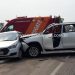 Condutor de caminhonete invade BR-364 e arrasta HB20 por alguns metros; vítimas foram socorridas ao hospital