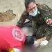 JARU – Mulher é atropelada por caminhão na BR-364, socorrida, mas vai a óbito no hospital