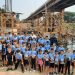 Alunos da Escola Padre Adolfo Kolping encerram curso do Proerd realizando trilha às margens do rio Jaru