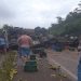Caminhão  carregado de  laranjas tomba, fica atravessado na pista e interdita BR-364 neste sábado