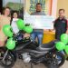 Diretoria da ACIJ/CDL realiza a entrega da motocicleta ao ganhador do 6º sorteio da Promoção Sorte Grande 2022