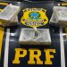 PRF prende dois por tráfico após encontrar cocaína escondida em poltrona de ônibus interestadual na BR-364; veja vídeo