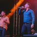Dupla jaruense Marco & Márcio faz show no lançamento lançamento da Expoari 2024