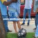 JARU – Cachorro na pista derruba motoneta e deixa dois feridos no Setor 05