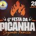 Neste domingo acontecerá a 6ª Festa da Picanha promovida pela Loja Maçônica Sagrada Família nº 35