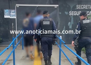 JARU – Dupla em liberdade condicional é presa com roupas furtadas no Setor 06; os mesmos são suspeitos de furtar uma casa
