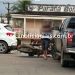 JARU – Motociclista fica ferida ao colidir em caminhonete na BR-364