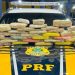 PRF prende motorista após encontrar 28 Kg de cocaína em carro de passeio