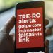 ALERTA DE GOLPE: Falsas mensagens em nome do TRE-RO estão sendo enviadas a candidatos