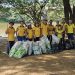 Lions Clube realiza ação de limpeza das margens do rio Jaru
