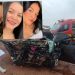 Três amigas morrem em grave acidente entre carro e caminhão na BR-163