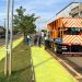 Prefeitura de Jaru realiza nova sinalização da pista de caminhada da avenida Dom Pedro