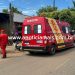 JARU – Acidente deixa motociclista ferido na avenida Florianópolis, próximo a Unisp