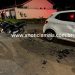 JARU – Motociclista fica ferido em acidente entre Titan e Fiat Argo