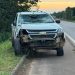 JARU – Motorista perde controle de caminhonete e capota na BR-364, sentido a Ariquemes