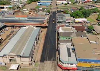 Obras em ritmo acelerado: Prefeitura de Jaru inicia asfaltamento em trecho duplicado da avenida Marechal Rondon