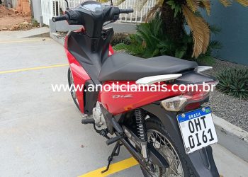 JARU – Honda Biz é furtada de frente à residência no Setor Industrial