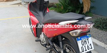 JARU – Honda Biz é furtada de frente à residência no Setor Industrial