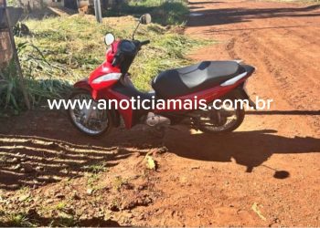 JARU – Honda Biz furtada no Setor Industrial é recuperada; veículo foi deixado no mesmo local de onde foi levado