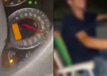 Passageiro filma acidente que matou dois em RO; motorista dirigia em cadeira de praia a 140 km/h