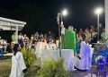 JARU – Santa Missa com Coroação à Nossa Senhora e testemunho milagroso é realizada no Morro Chico Lana