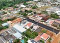 Prefeitura de Jaru asfalta primeiro trecho duplicado da Avenida Rio de Janeiro