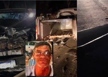 Pai morre em grave acidente enquanto acompanhava o translado do corpo do filho