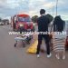 JARU – Caminhonete derruba motociclista, que fica ferido, e foge sem prestar socorro