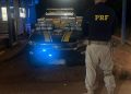 PRF em Rondônia apreende mais de 60 kg de entorpecentes e prende passageiros de táxi