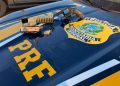 PRF em Rondônia apreende revólver calibre .38 e 50 munições, além de droga