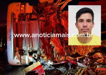 Caminhoneiro jaruense Cleiton Flavio morre em acidente no Paraná