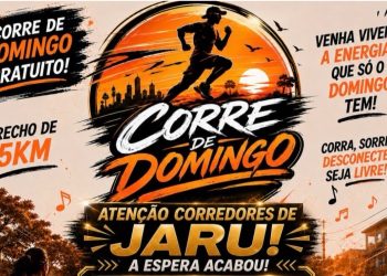 JARU – Vem aí o Corre de Domingo, evento criado para promover saúde, esporte e diversão