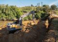 Prefeitura de Jaru inicia construção da 2ª ponte de concreto e aço do município; travessia será construída sobre o Rio Salvador, na Linha 601