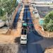 Pavimentação de todo o trecho duplicado da Avenida Rio de Janeiro chega à fase final; obra deve ser concluída até o final desta semana