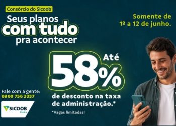 Sicoob lança campanha de consórcio com o melhor desconto do ano