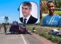 Duas pessoas morrem em acidente frontal entre carro e picape na BR-429, em Rondônia; motorista sobrevivente é transferido ao hospital em estado grave